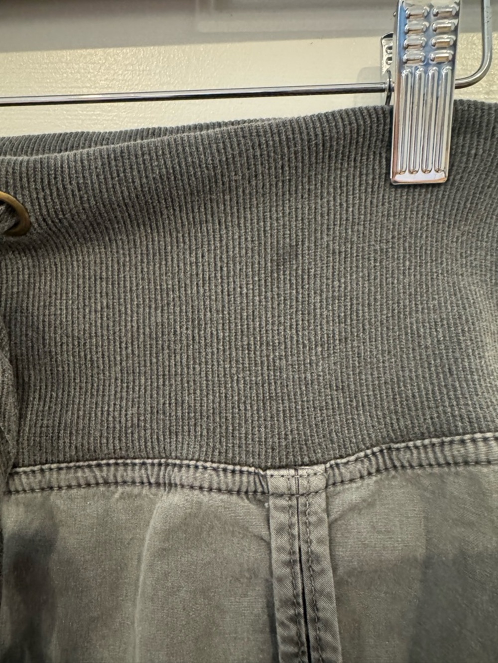 XCVI Charcoal Gray Bubble Hem Drawstring Skirt - Picture 5 of 5
